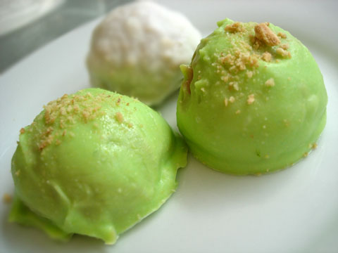 Key Lime Oreo Truffles